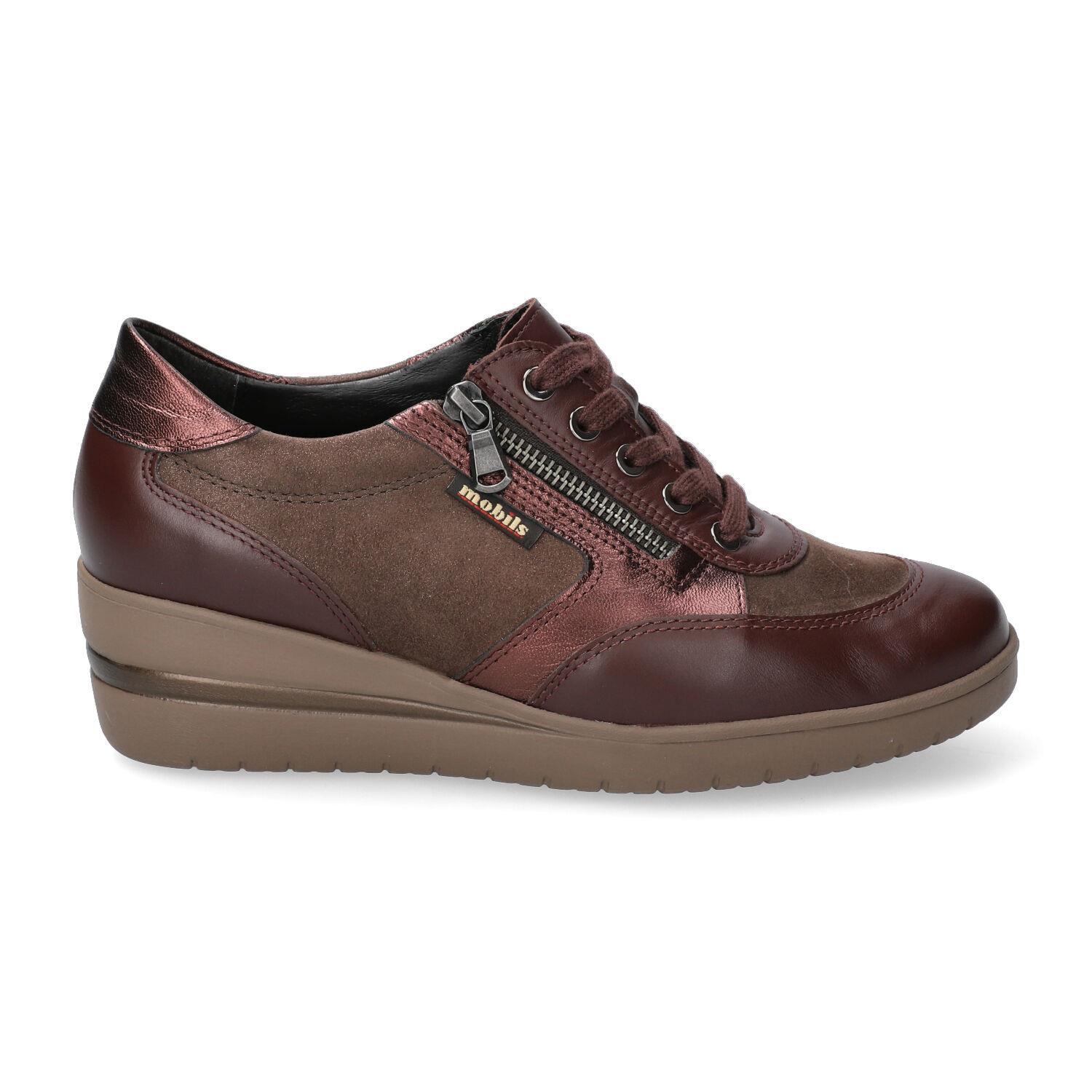 lacets femme modèle Patrizia bordeaux - Mephisto